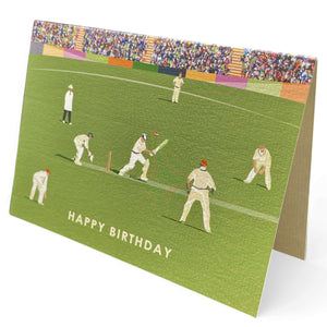 a birthday card with a picture of a baseball game