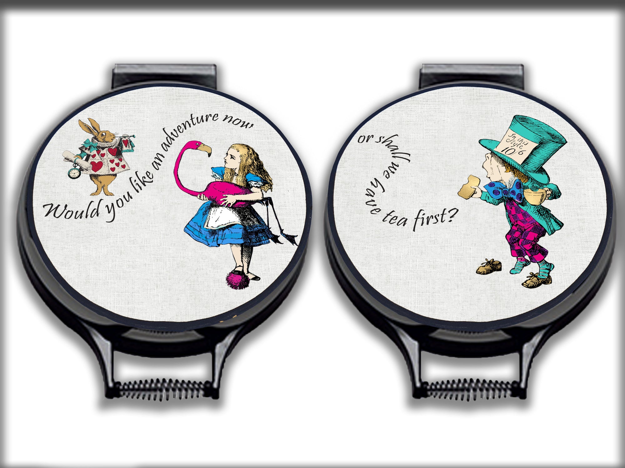 Alice in Wonderland Circular Hob Covers