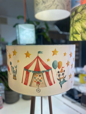 Circus Lamp Shade - Mustard and Gray Ltd