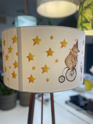 Circus Lamp Shade - Mustard and Gray Ltd