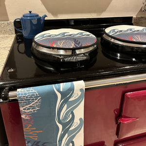 Deep Blue Sea Circular Hob Covers