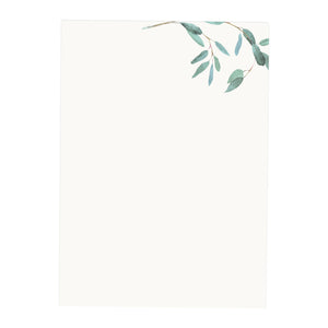 Eucalyptus Letter Paper - Wove A5 Writing Paper