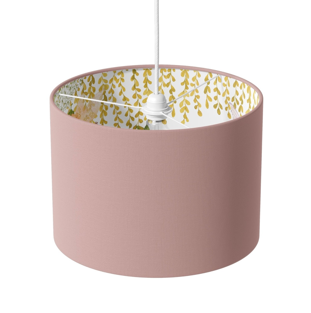 Dusky Pink & Fairy Lamp Shade