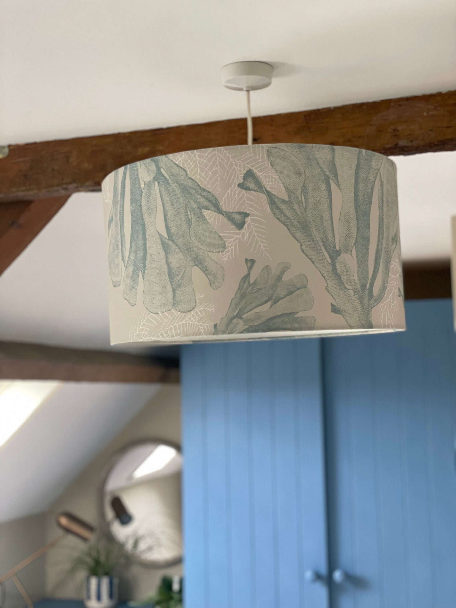 Seaweed Lamp Shade - Mustard and Gray Ltd