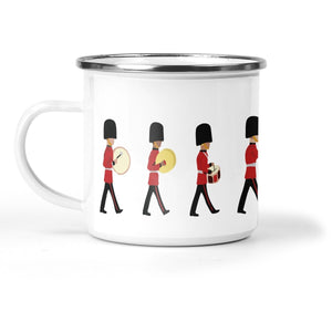 Changing of the Guard Enamel Camping Mug