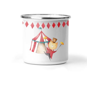 Circus Enamel Camping Mug