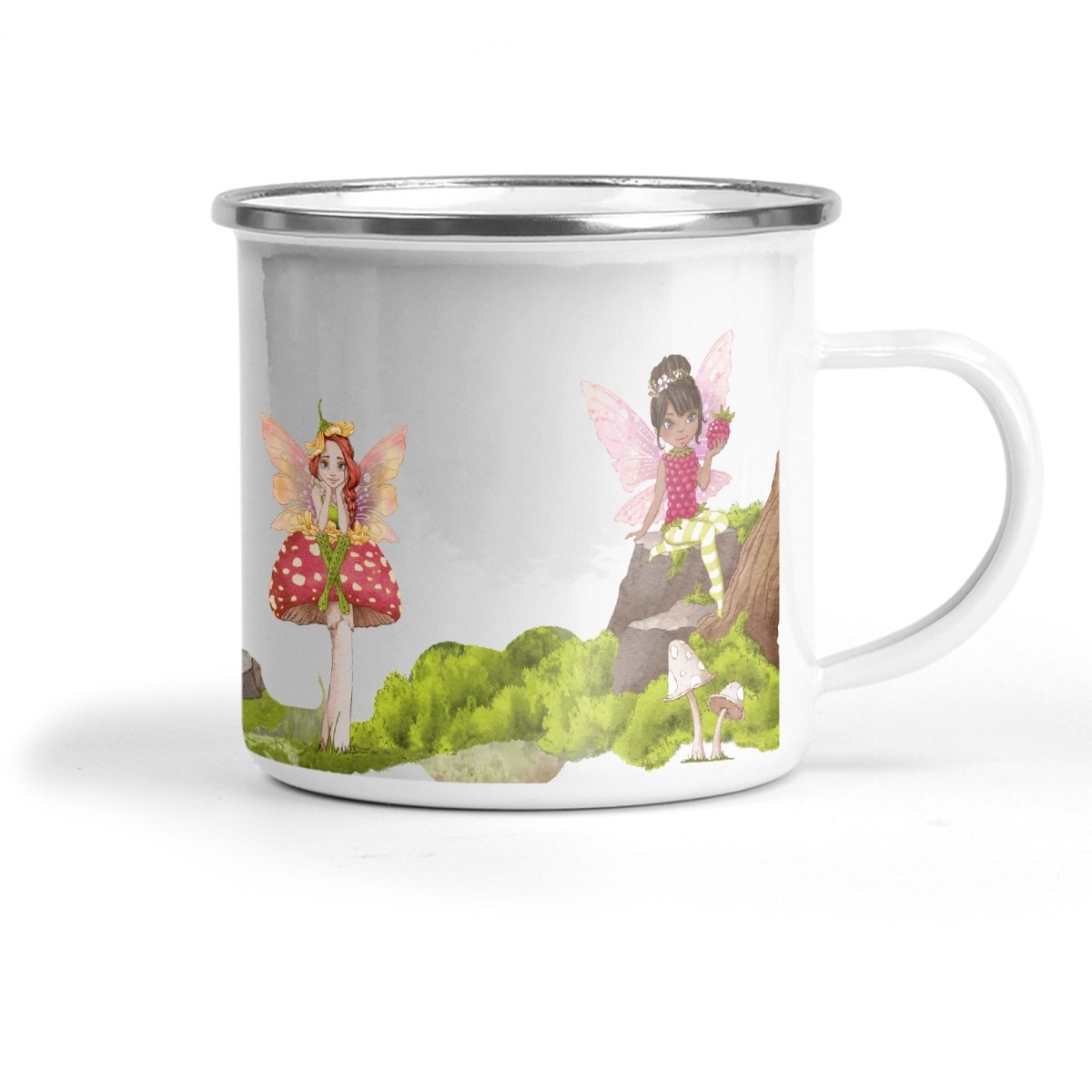 Fairy Enamel Camping Mug