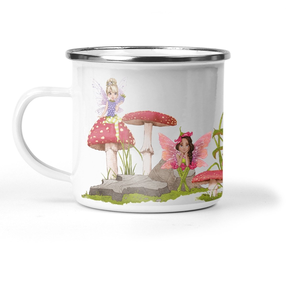 Fairy Enamel Camping Mug