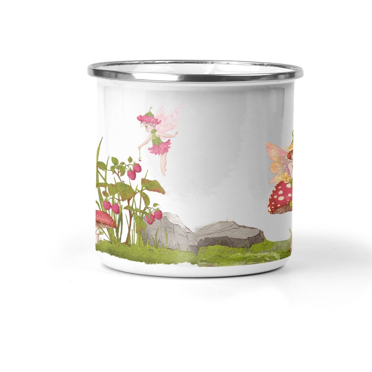 Fairy Enamel Camping Mug