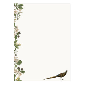 Pheasant Letter Paper - Wove A5 Writing Paper