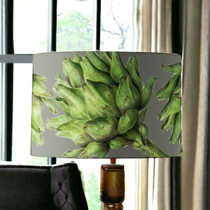 Globe Artichoke Lamp Shade - Mustard and Gray Ltd