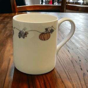 Ink and Hue Autumn Small Mug - Mustard and Gray Ltd