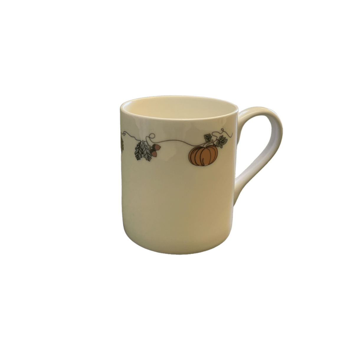 Ink and Hue Autumn Small Mug - Mustard and Gray Ltd