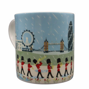 London Seasons Spring Mug - Mustard and Gray Ltd