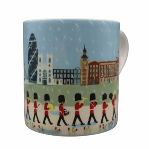 London Seasons Spring Mug - Mustard and Gray Ltd