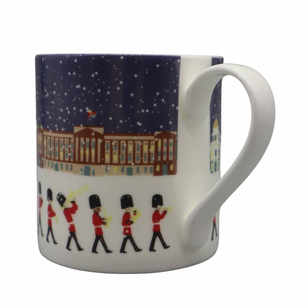 London Seasons Winter Mug - Mustard and Gray Ltd