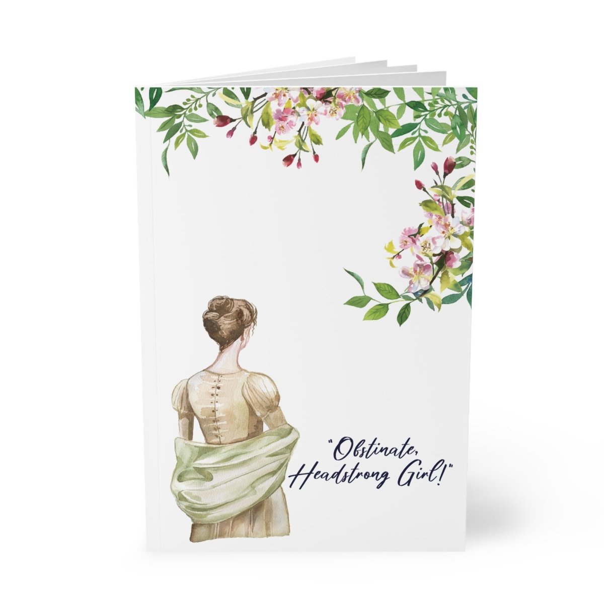 "Obstinate, Headstrong Girl" Notebook - Jane Austen