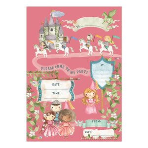 Once Upon a Time Birthday Party Invitations - Mustard and Gray Ltd