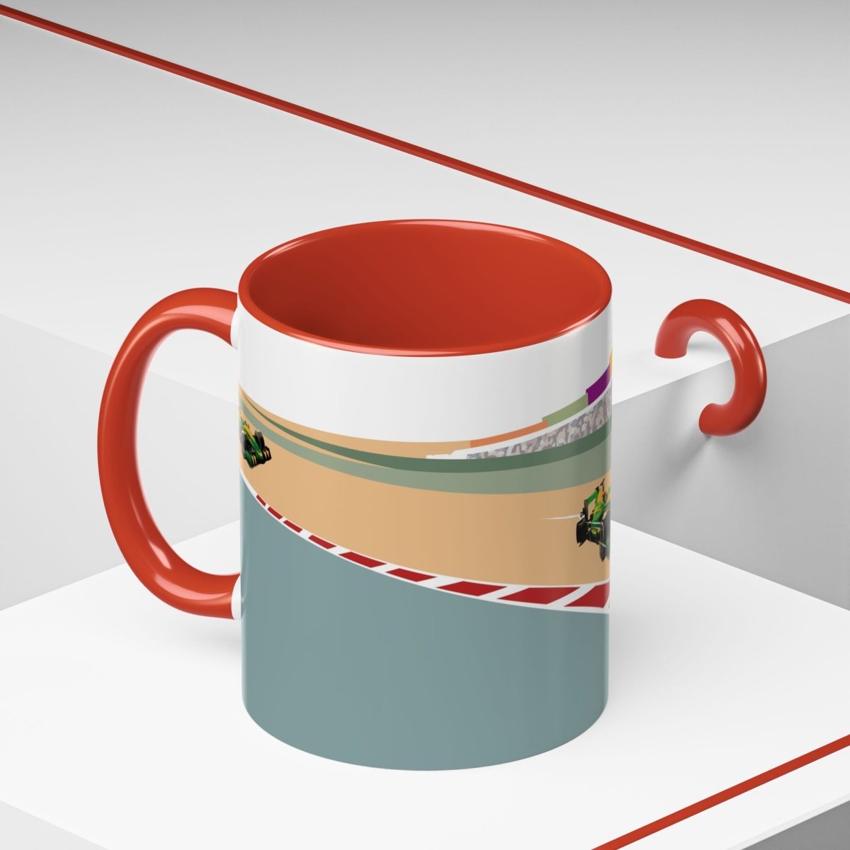 Racing Car Coffee Mug