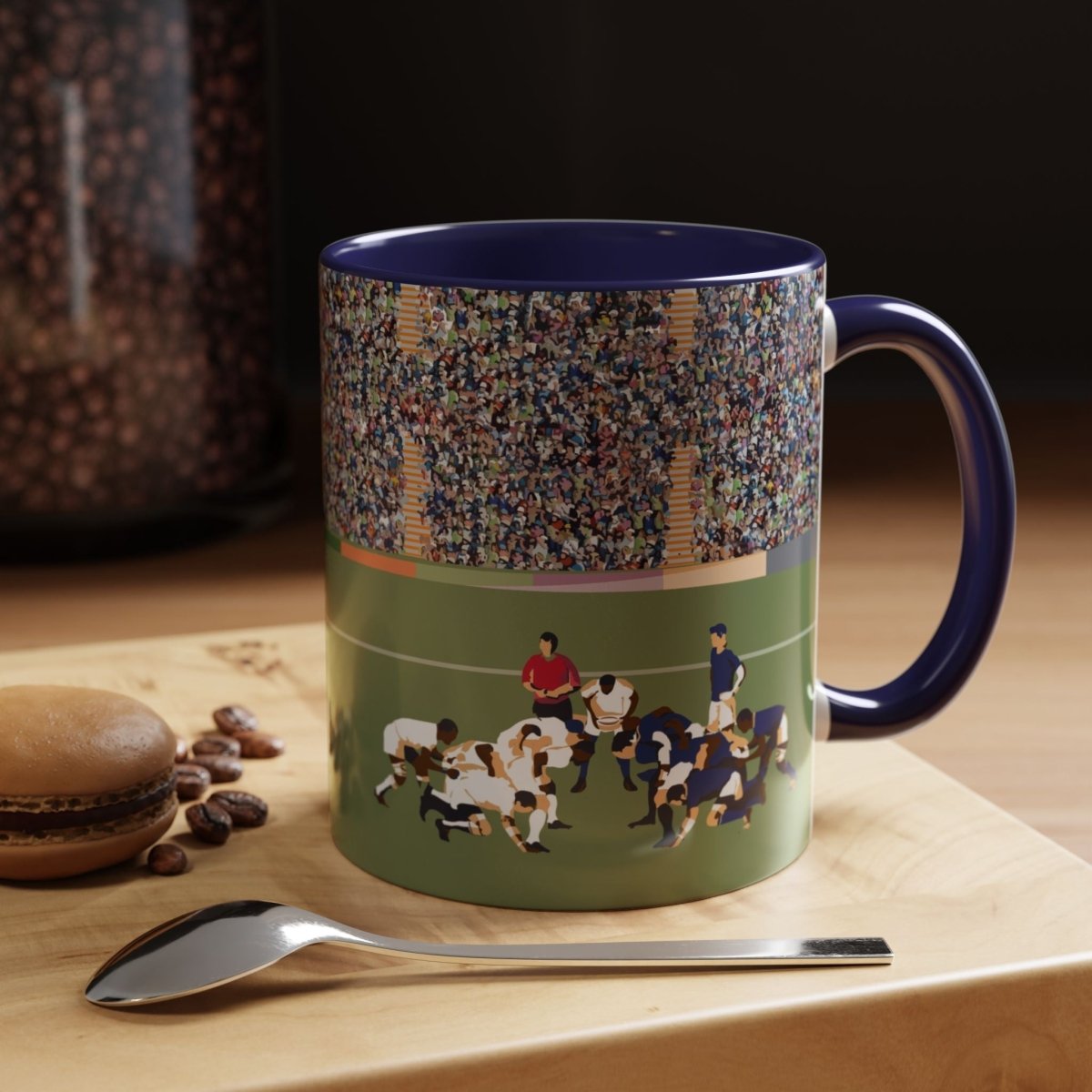 Rugby "Scrum" Coffee Mug