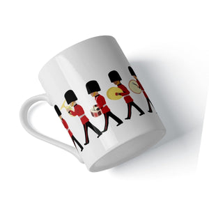 Soldiers Kids' China Mug - Mustard and Gray Ltd