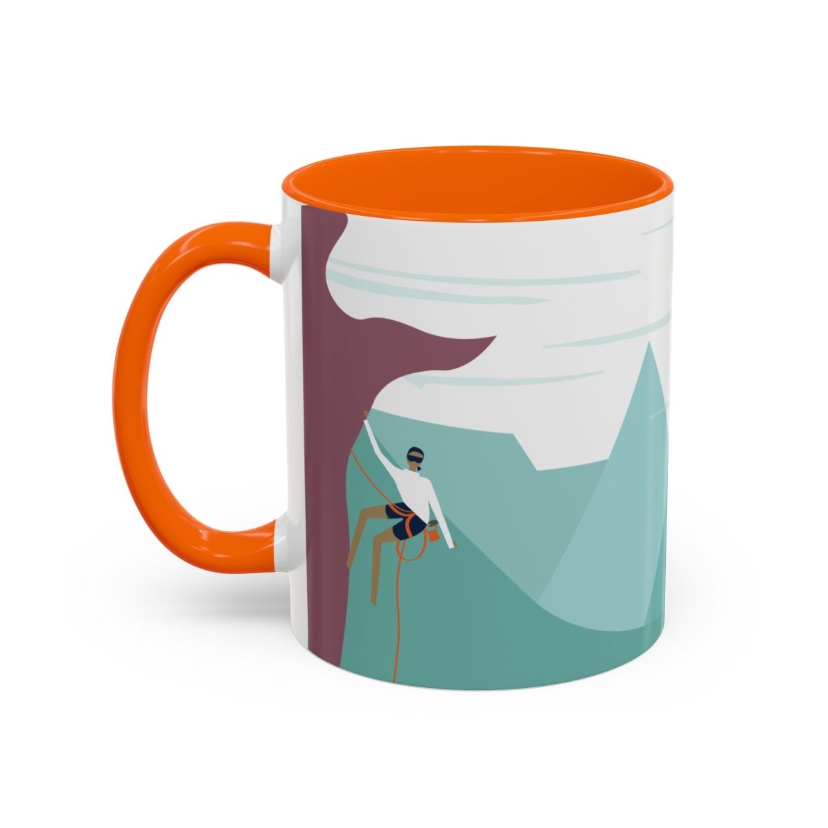 The Mountains Are Calling Climbing Coffee Mug - Adventurer's Gift for Nature Lovers