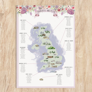 Wedding Map Table Plan