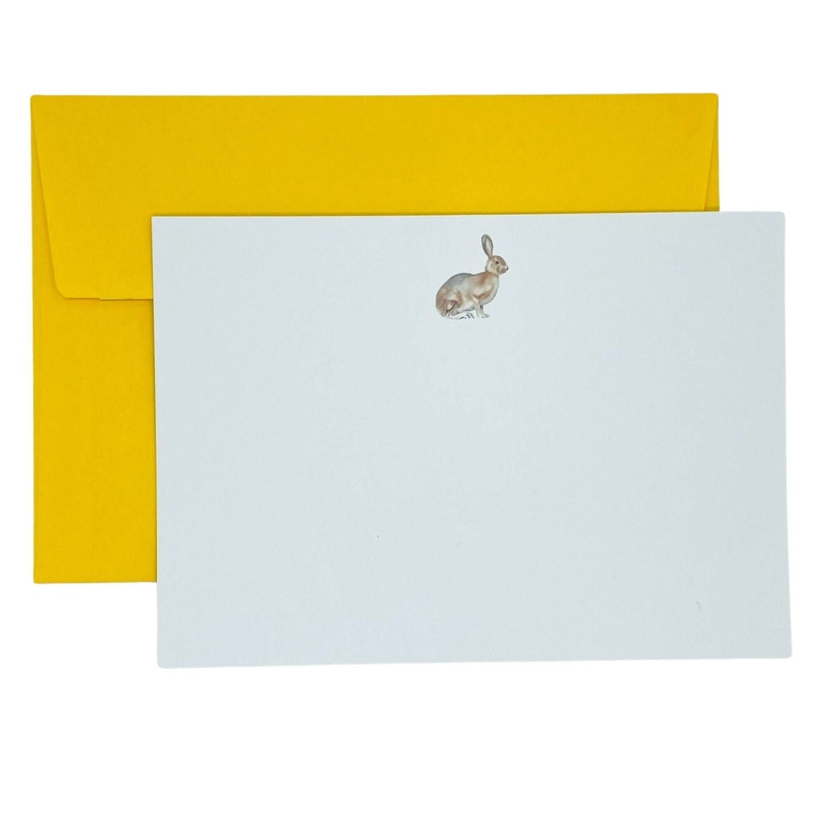 Bunny Notecard Set - Mustard and Gray Ltd