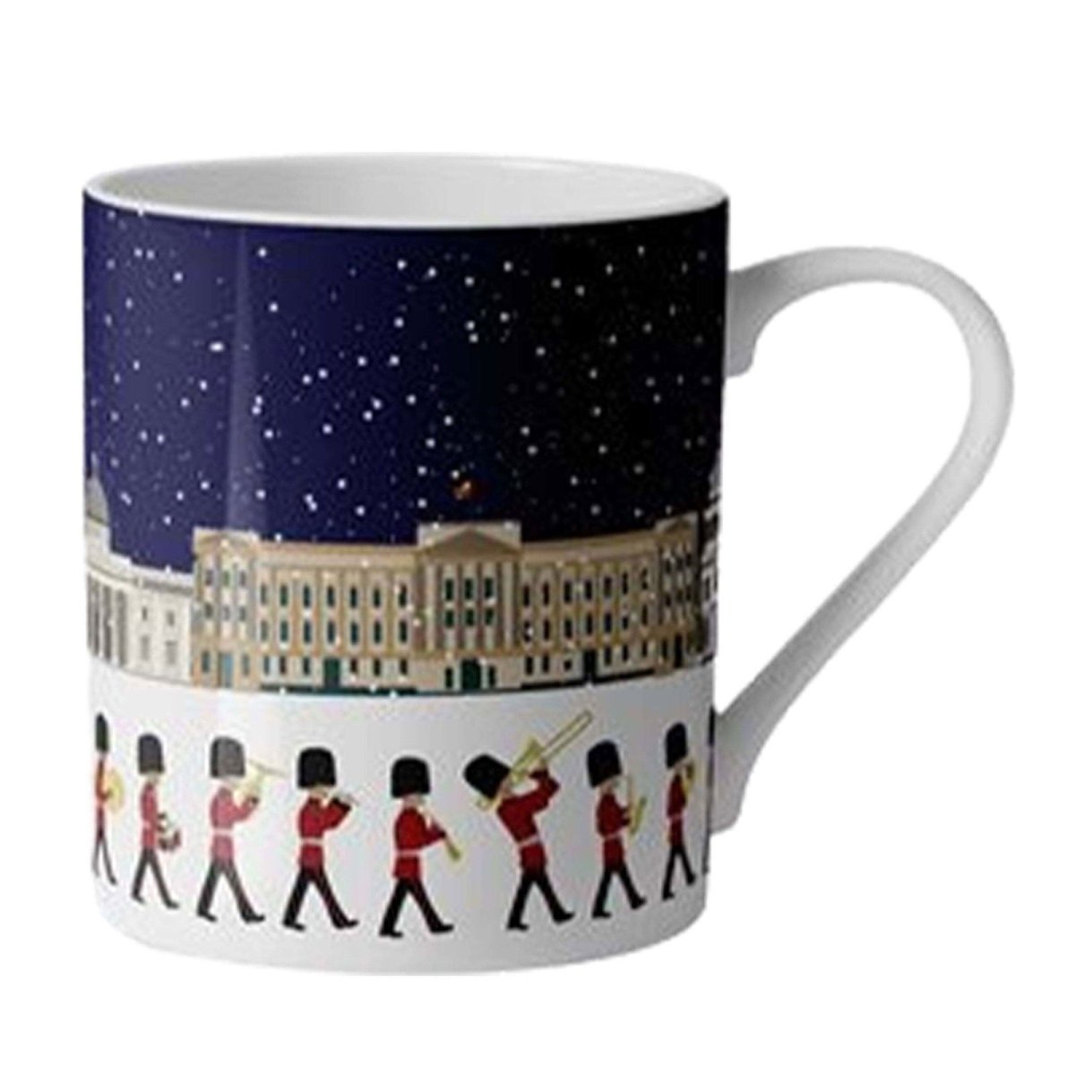 Changing of the Guard London Small Bone China Mug Set - Mustard and Gray Ltd