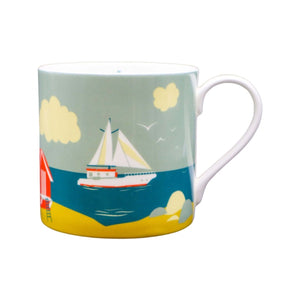 Charlie's Coast 400ml Mug - Mustard and Gray Ltd