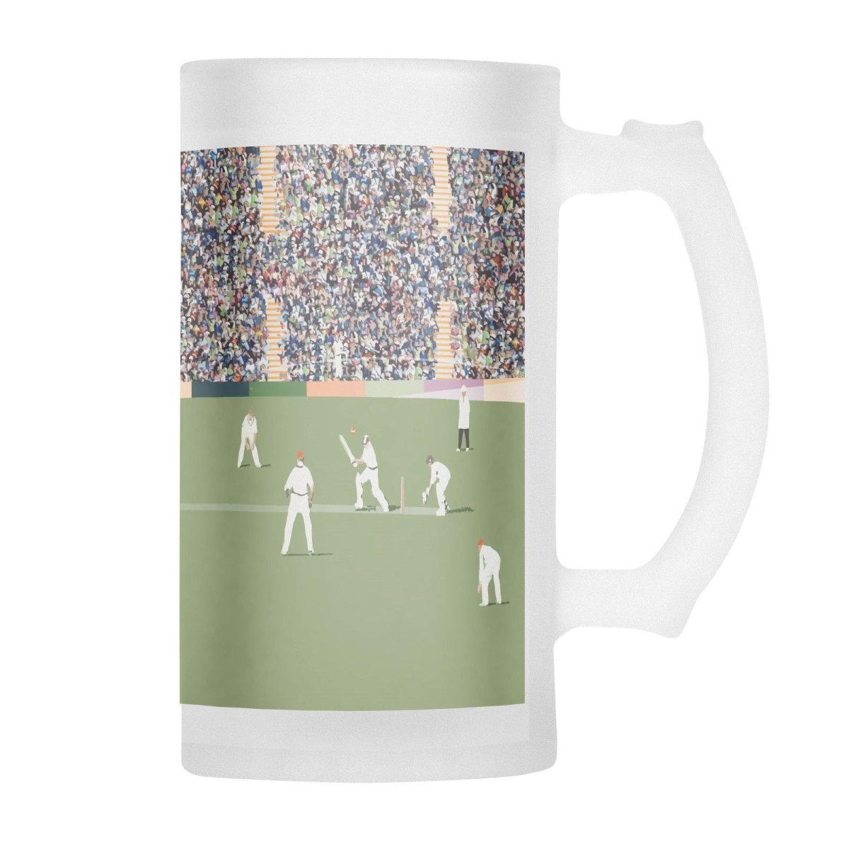 Cricket Frosted Beer Stein - Mustard and Gray Ltd