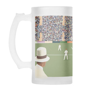 Cricket Frosted Beer Stein - Mustard and Gray Ltd