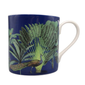 Darwin's Menagerie Navy Mug - Mustard and Gray Ltd