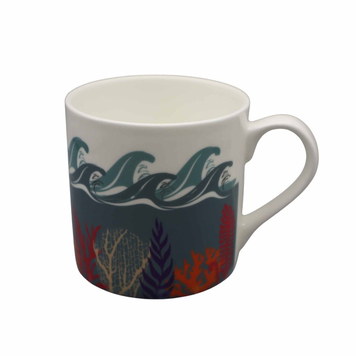 Deep Blue Sea Day Mug - Mustard and Gray Ltd