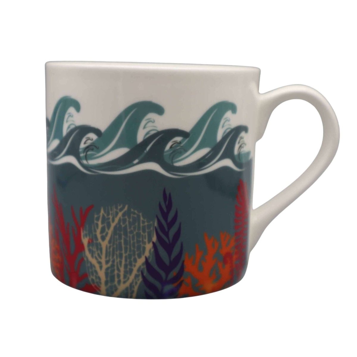 Deep Blue Sea Day Mug - Mustard and Gray Ltd