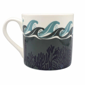 Deep Blue Sea Night Mug - Mustard and Gray Ltd