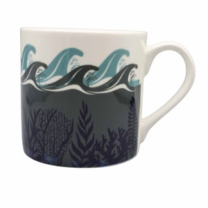 Deep Blue Sea Night Mug - Mustard and Gray Ltd