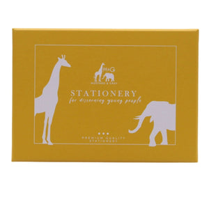 Dinosaur Personalised Notecards - Mustard and Gray Ltd