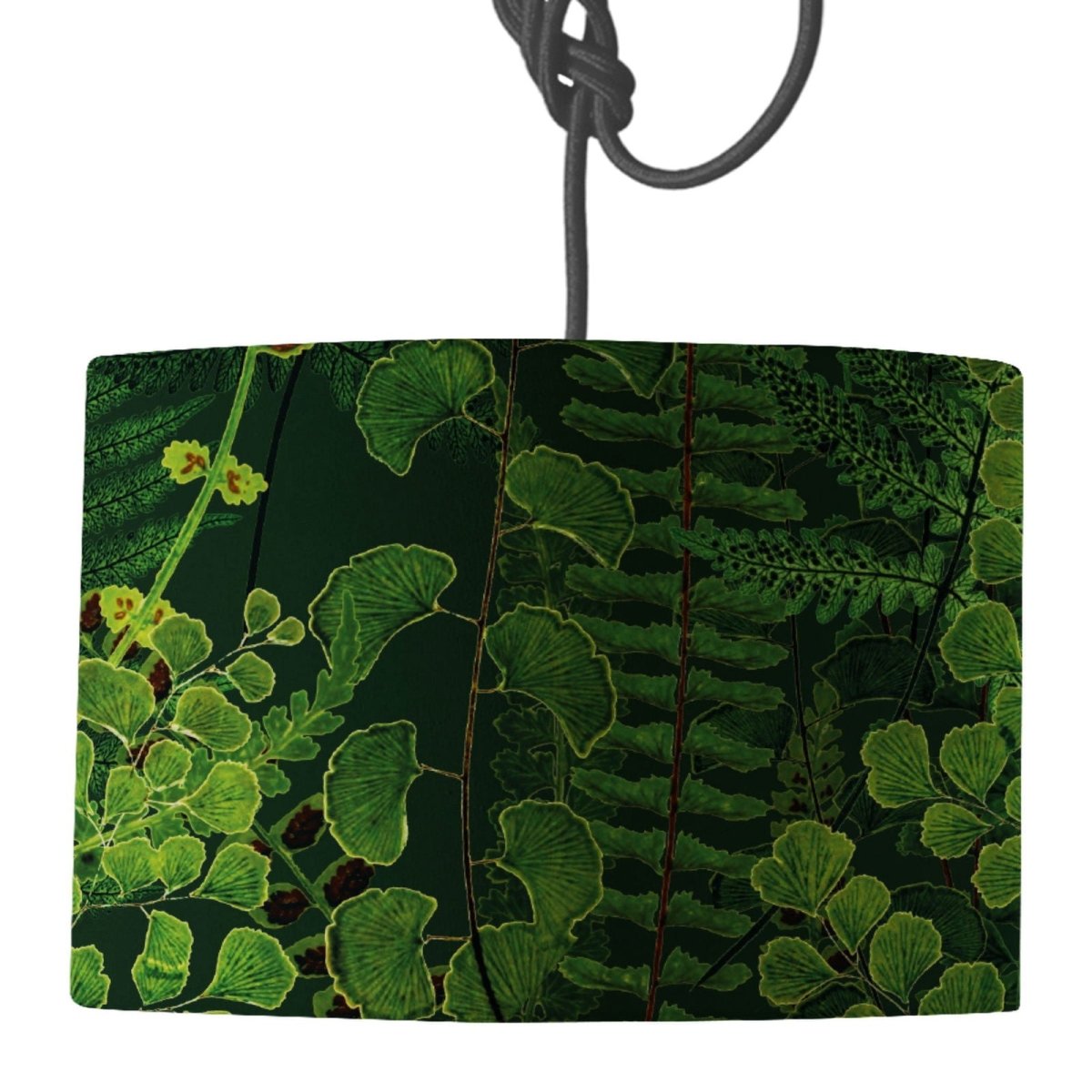 Forest Fern Lamp Shade - Mustard and Gray Ltd