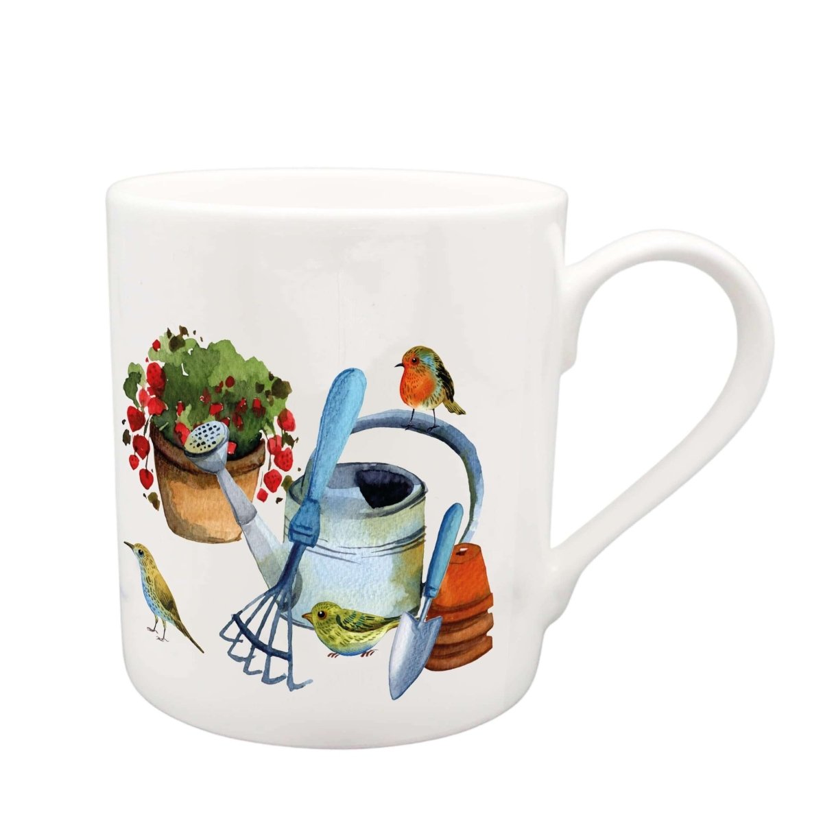 Gardener's Friends Mug - Mustard and Gray Ltd