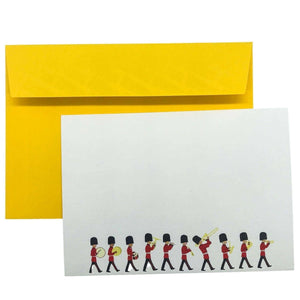 Guardsman Notecards - Mustard and Gray Ltd