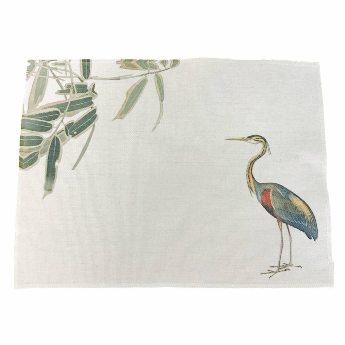 Heron Placemats (Set of Four) - Mustard and Gray Ltd