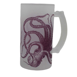 Kraken Can Can Frosted Beer Stein - Mustard and Gray Ltd