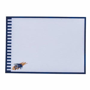 Notes from a Honey Bee Notecard Set with Lined Envelopes - Mustard and Gray Ltd