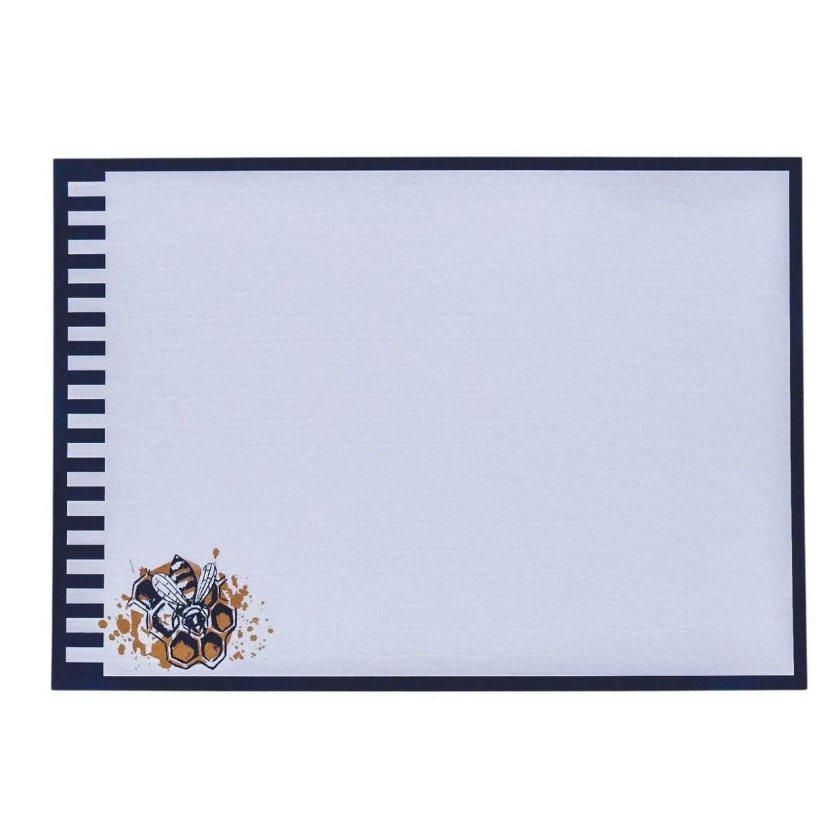 Notes from a Honey Bee Notecard Set with Lined Envelopes - Mustard and Gray Ltd