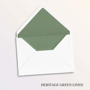 Red Pillar Box Change of Address Personalised Cards - Mustard and Gray Ltd