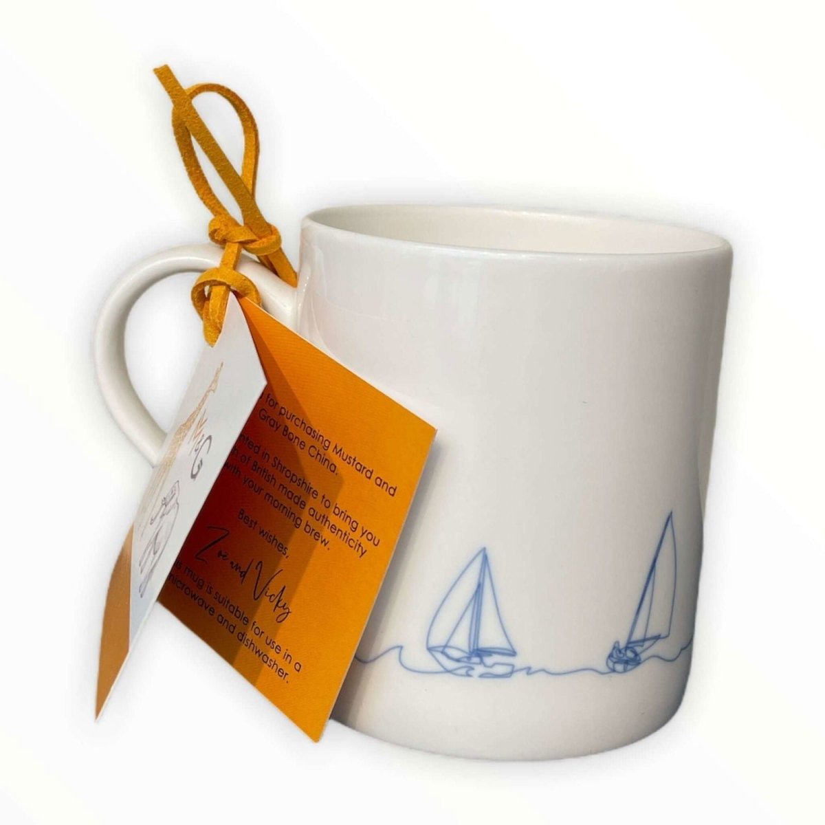 Regatta Mug - Mustard and Gray Ltd