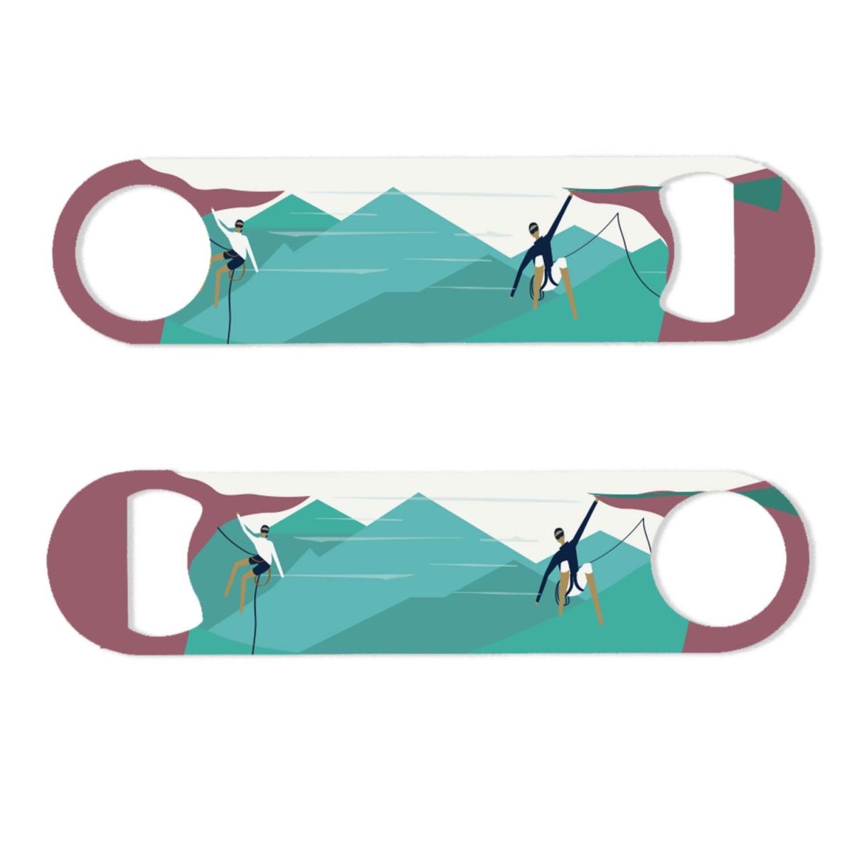 Rock Climbing Bottle Opener - Mustard and Gray Ltd