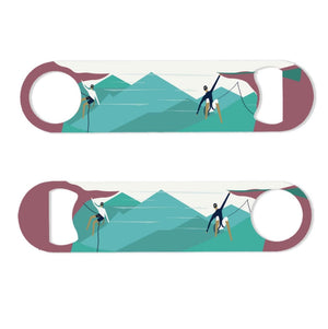 Rock Climbing Bottle Opener - Mustard and Gray Ltd