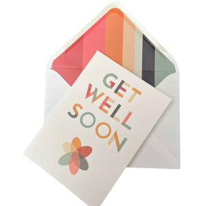 Toco Get Well Soon Greetings Card - Mustard and Gray Ltd